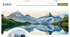 Desktop Screenshot of kwi-france.com
