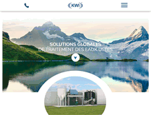 Tablet Screenshot of kwi-france.com